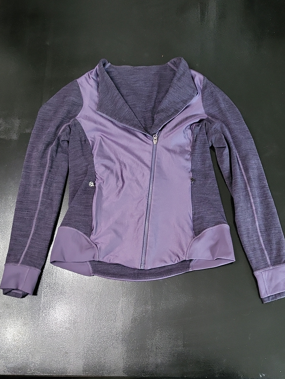 lululemon athletica Two-Tone Purple Bomber Jacket